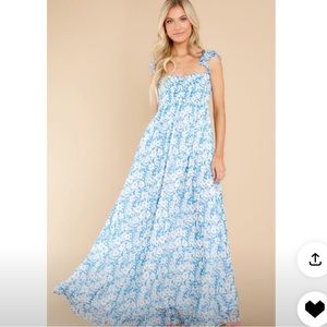 Let’s make memories floral print dress from red dress brand new